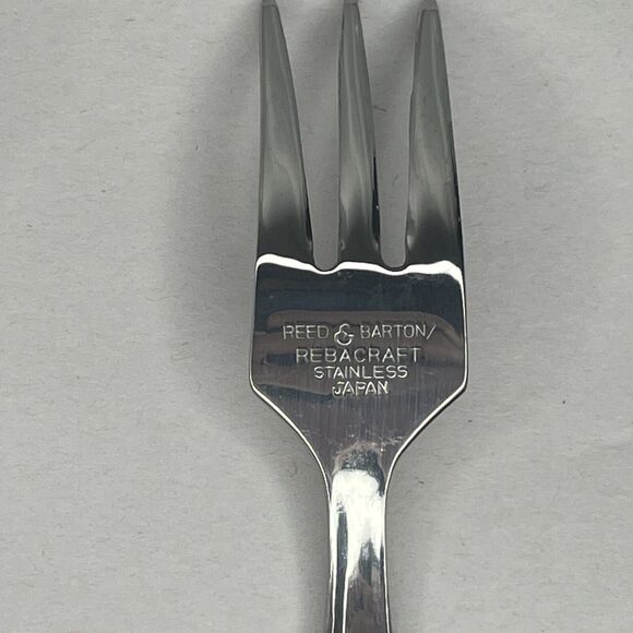 Reed and Barton ROYAL BAMBOO Cocktail Forks Set of 6 NEW - Picture 6 of 7